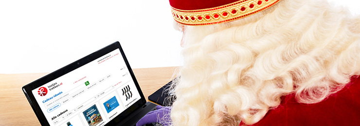 Sinterklaas opvallend gul dit jaar